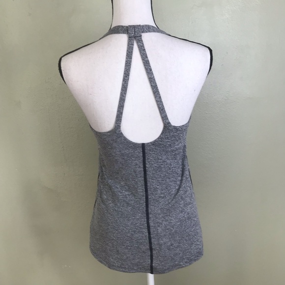 Gapfit Gray Built In Bra Workout Top Size S - Picture 6 of 8